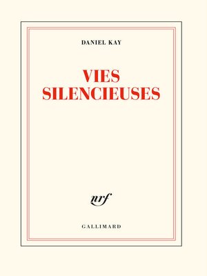 cover image of Vies silencieuses